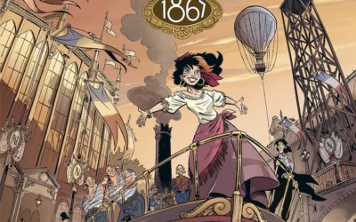 La fille de l'exposition universelle couverture bd chronique du mois d'aout du Souvenir Napoléonien